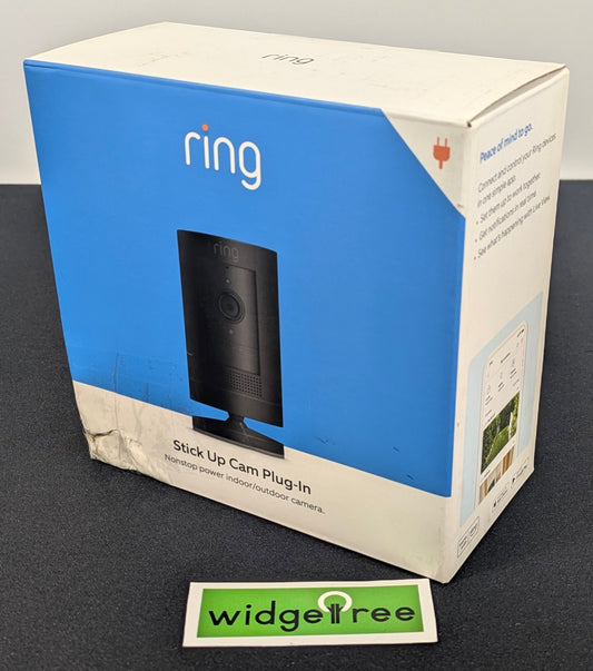 Ring Indoor/Outdoor HD Security Plug-In Camera - B07RM61WQ6 /  New