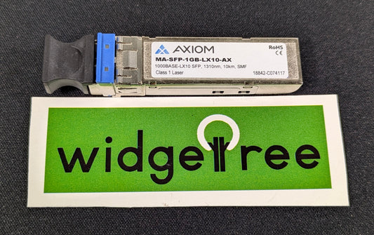 Axiom Meraki 1000BASE-LX10 SFP Transceiver Module - MA-SFP-1GB-LX10-AX /  Used