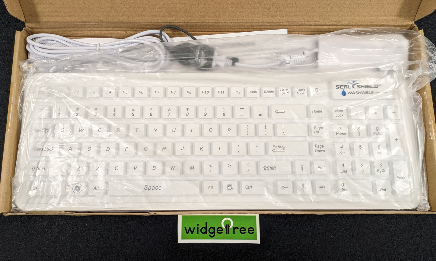 Seal Shield USB Wired Keyboard - SW106G2 /  Used