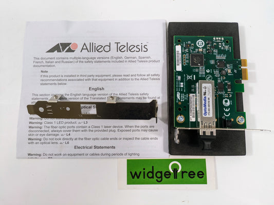 Allied Telesis 1000Sx LC PCI Express Adapter Card - 990-007300-901 /  Reconditioned