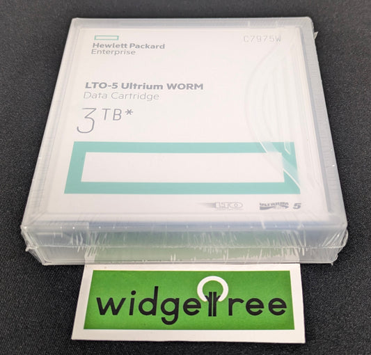 HPE LTO-5 Ultrium 3TB WORM Data Tape - C7975W /  New