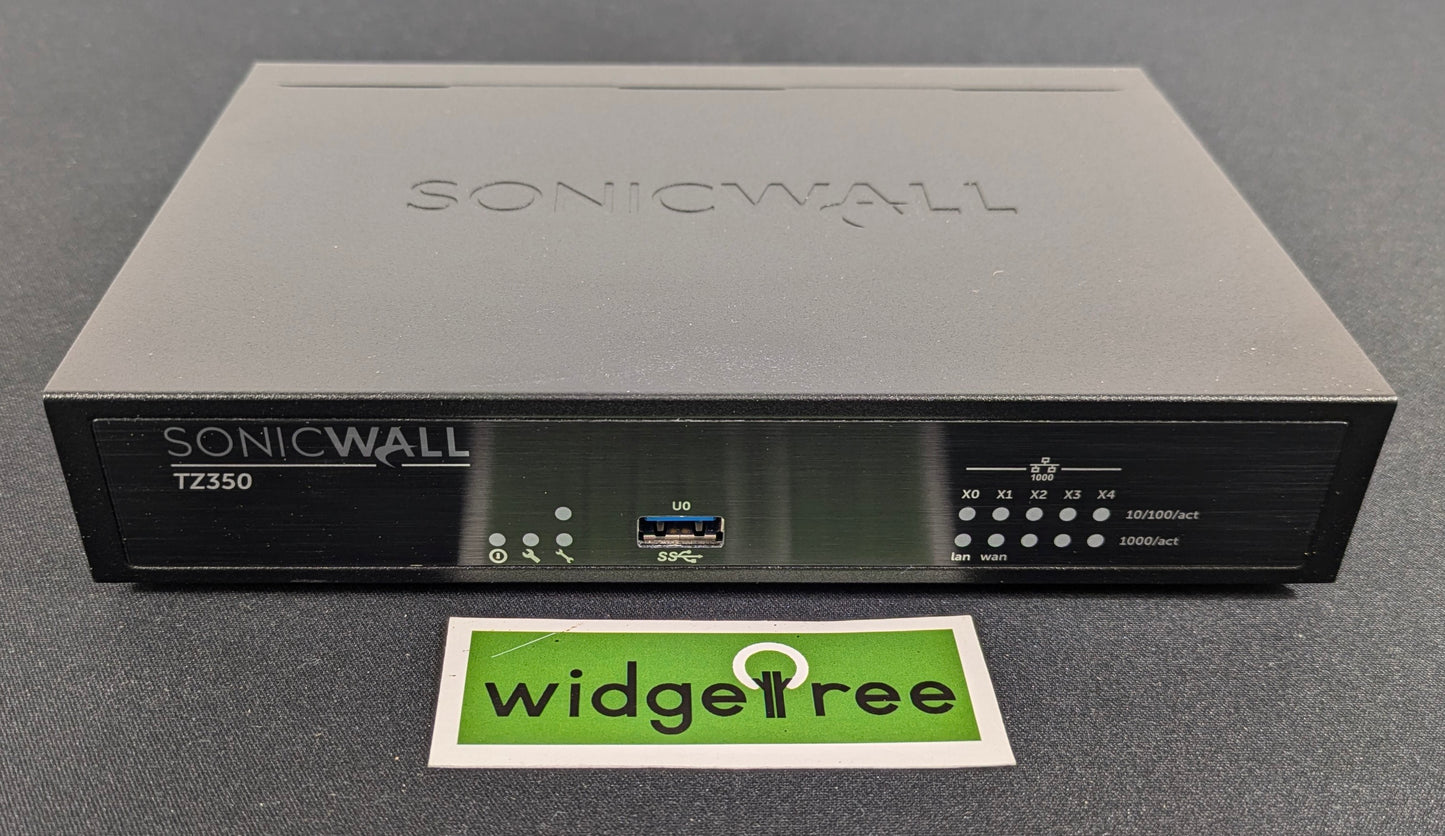 SonicWall TZ350 TotalSecure Network Security Device - 02-SSC-2296 /  Used