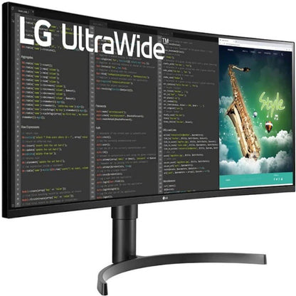 LG UltraWide 35" HDR VA LED Curved Monitor - 35BN75C-B /  New