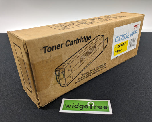 OKI C8 Yellow Laser Toner Cartridge - 43324474 /  New