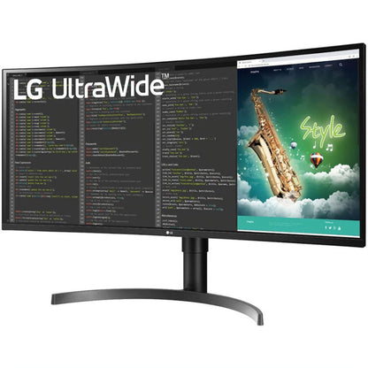 LG UltraWide 35" HDR VA LED Curved Monitor - 35BN75C-B /  New