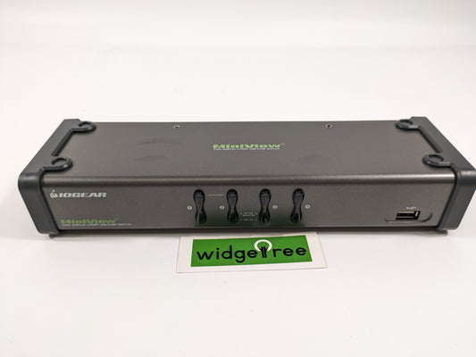 IOGEAR 4-Port Dual View KVM Switch - GCS1744 /  Reconditioned