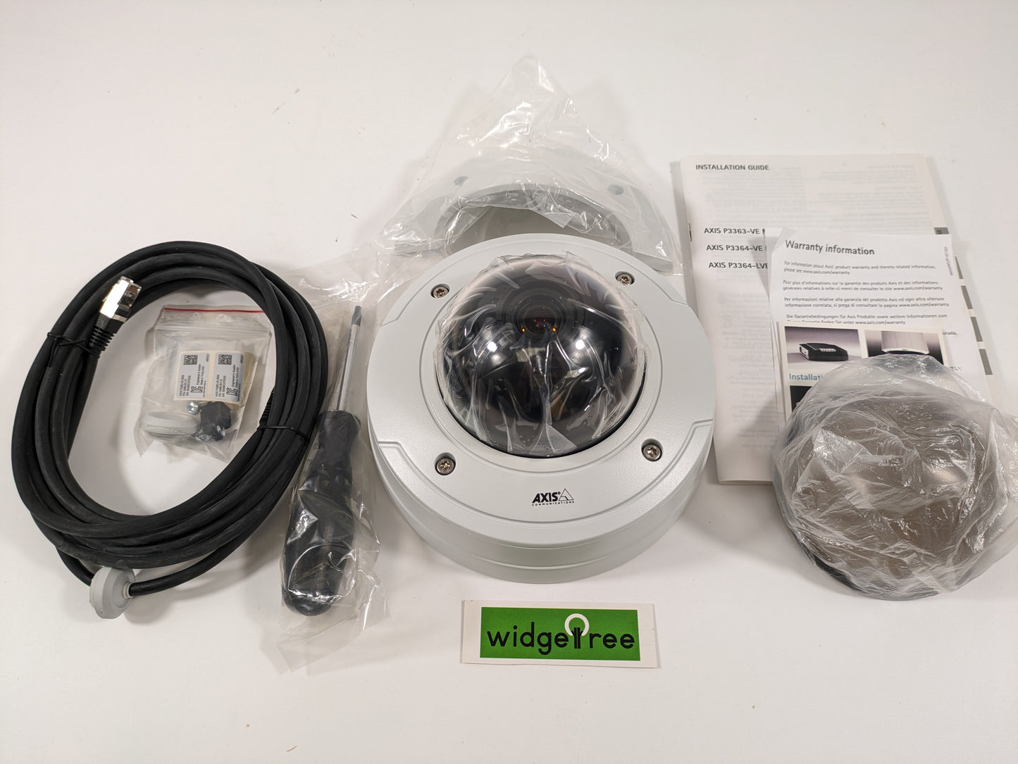 Axis HD Outdoor Vandal Mini Dome IP Security Camera - 0468-001 /  Used