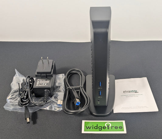 Plugable USB 3.0/C Dual 4K Display Docking Station - UD-6950Z /  Used