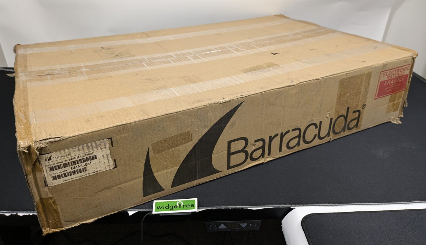 Barracuda 1TB Message Archiver 350 Appliance - BMA350a11 /  Used