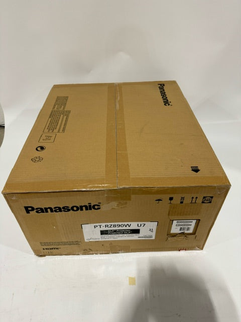 Panasonic 8,500-Lumens WUXGA 4K DLP Laser Projector - PT-RZ890WU7 New