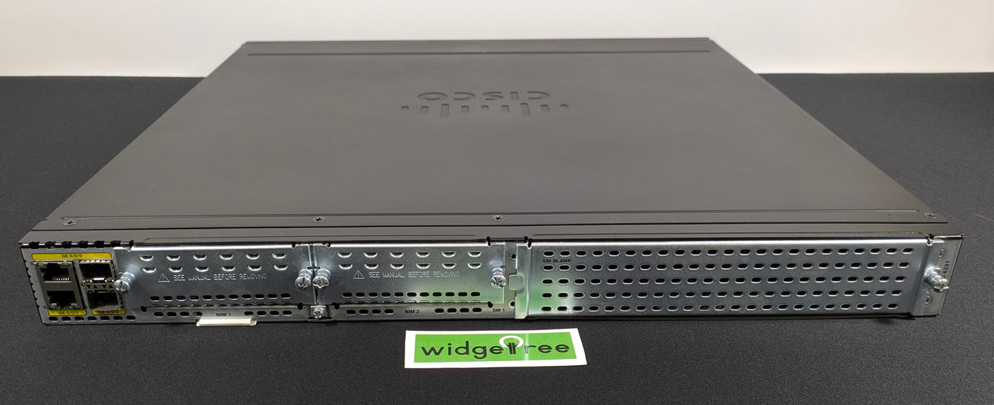 Cisco 4331 Integrated Services Gigabit Router - ISR4331/K9 V02 /  Reconditioned