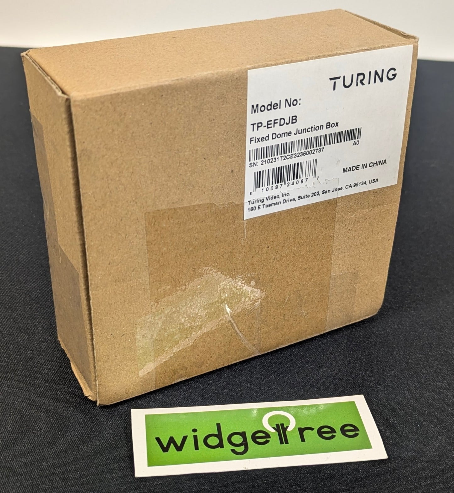 Turing Smart Series Fixed Dome Junction Box - TP-EFDJB /  Used