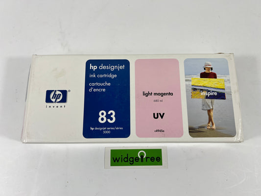 HP 83 Light Magenta UV Ink Cartridge - C4945A /  New