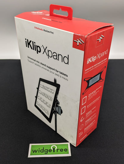 IK Multimedia iKlip Xpand Universal Tablet Mic Stand - IP-IKLIP-XPAND-IN Used