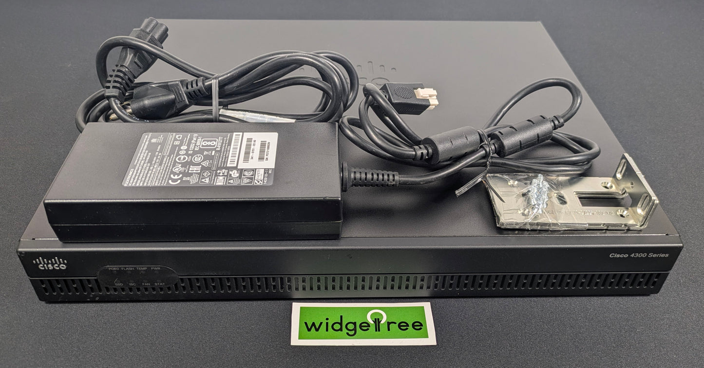 Cisco Integrated Services Gigabit Router - ISR4321/K9 V02 /  Reconditioned