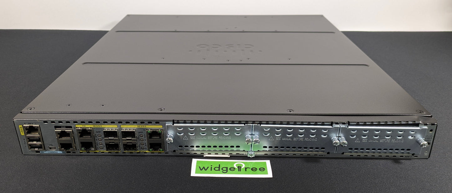 Cisco Integrated Services Gigabit Router - ISR4431/K9 V05 /  Reconditioned