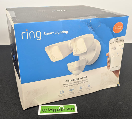 Ring Smart Lighting Wired Floodlight - 5W21S8-WEN0 /  New