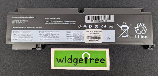 Total Micro 3-Cell 26WHr 11.4V Li-Ion Laptop Battery - 01AV405-TM /  Used