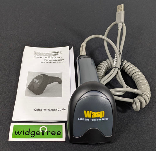 Wasp WDI4200 2D USB Barcode Scanner - WDI4200 /  Used