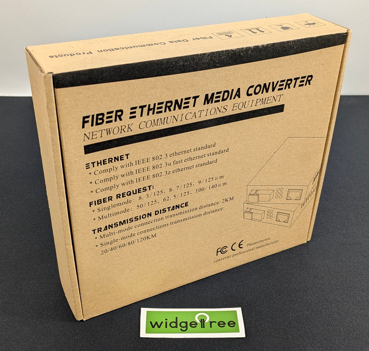 GESD 1-Pair Slot Fiber Gigabit LC Ethernet Media Converter - X002OUIM5F /  New