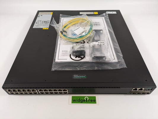 HPE FlexNetwork 5130 24G PoE+ 4SFP+ 1-Slot HI Switch JH325A /  Used