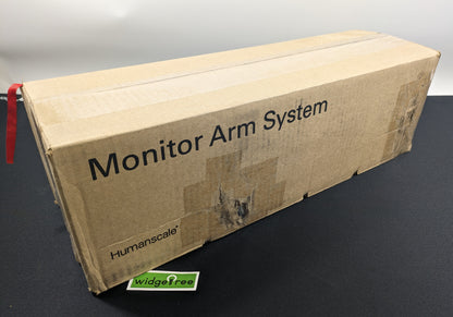 Humanscale M8.1 Monitor Arm Mounting System - M81HMWBTE /  New