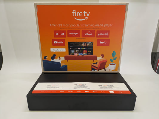 Amazon Fire TV Retail Display Stand Set - 850-209809 /  Used