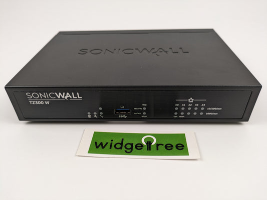 SonicWall TZ300W Total Secure Firewall - 02-SSC-0190 /  Used